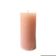 VELA RÚSTICA SOFT PINK M 18CM