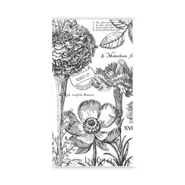 SERVILLETA HOSTESS FLOWER NOIR