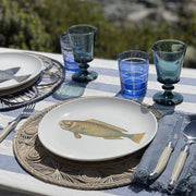 PLATO COMIDA PEZ VERDE