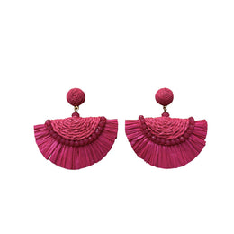 AROS DEMI LUNE ROSE FONCE