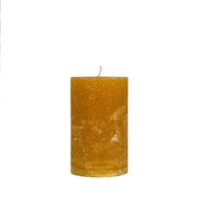 VELA RÚSTICA MUSTARD S 12CM