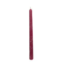 VELA CANDELABRO 25CM BEET