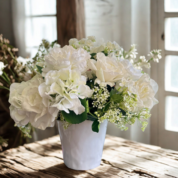 HORTENSIA BLANCA 33CM