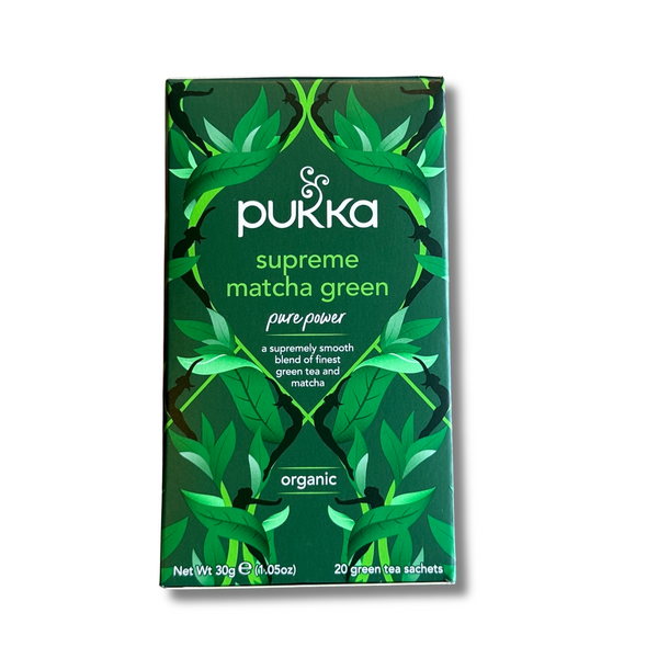 PUKKA, SUPREME MATCHA GREEN