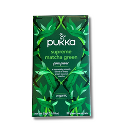 PUKKA, SUPREME MATCHA GREEN