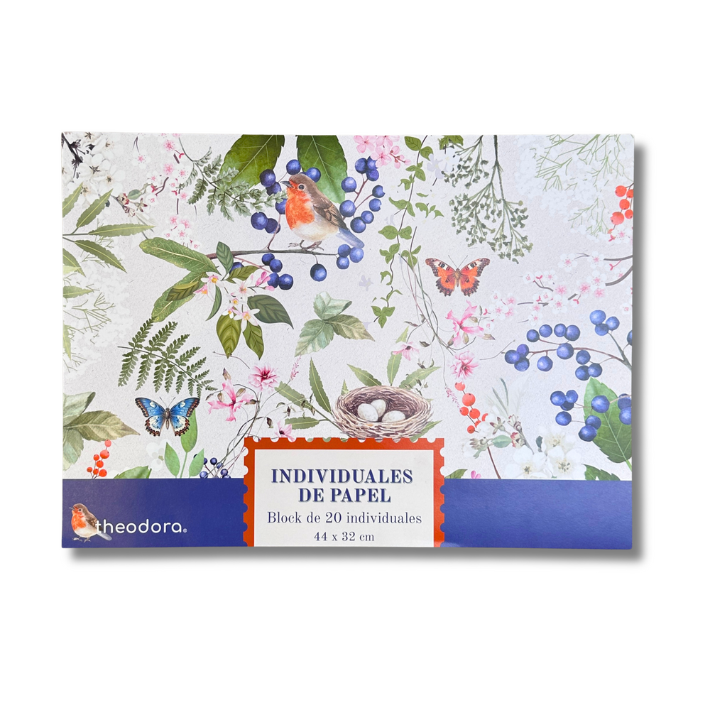INDIVIDUALES PAPEL BLUE BERRY