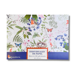 INDIVIDUALES PAPEL BLUE BERRY