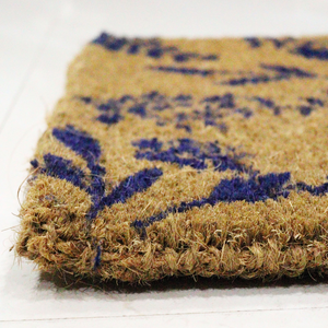 FELPUDO PAJARITO AZUL 45 X 75