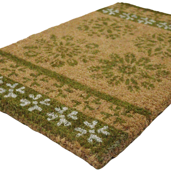 FELPUDO BOHO VERDE 45 X 75