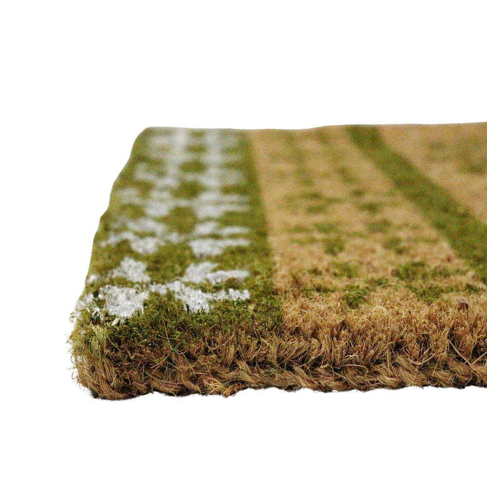 FELPUDO BOHO VERDE 45 X 75