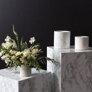 PORTAMACETERO MARMOL BLANCO M