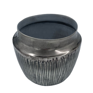 PORTAMACETERO METAL PLATEADO