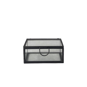 CAJA DE VIDRIO Y METAL XS