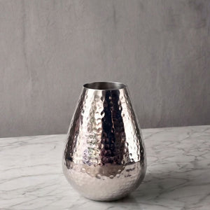 HUX VASE PLATEADO