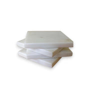 POSAVASO CUADRADO MÁRMOL BLANCO