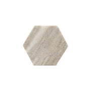 POSAVASO HEXAGONAL MÁRMOL CAFÉ