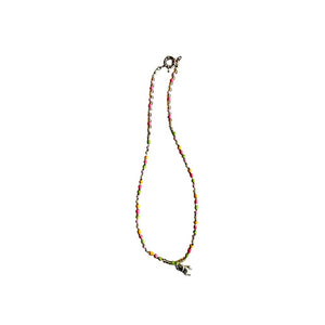 COLLAR AMAPOLA CORTO MULTICOLOR