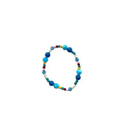 PULSERA NARCISO CELESTE MULTICOLOR