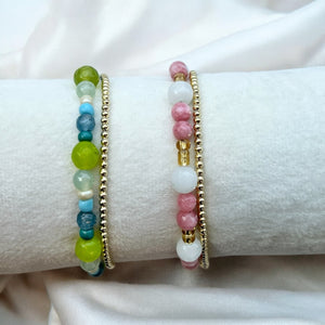 PULSERA ROSA ROSADA CLARO