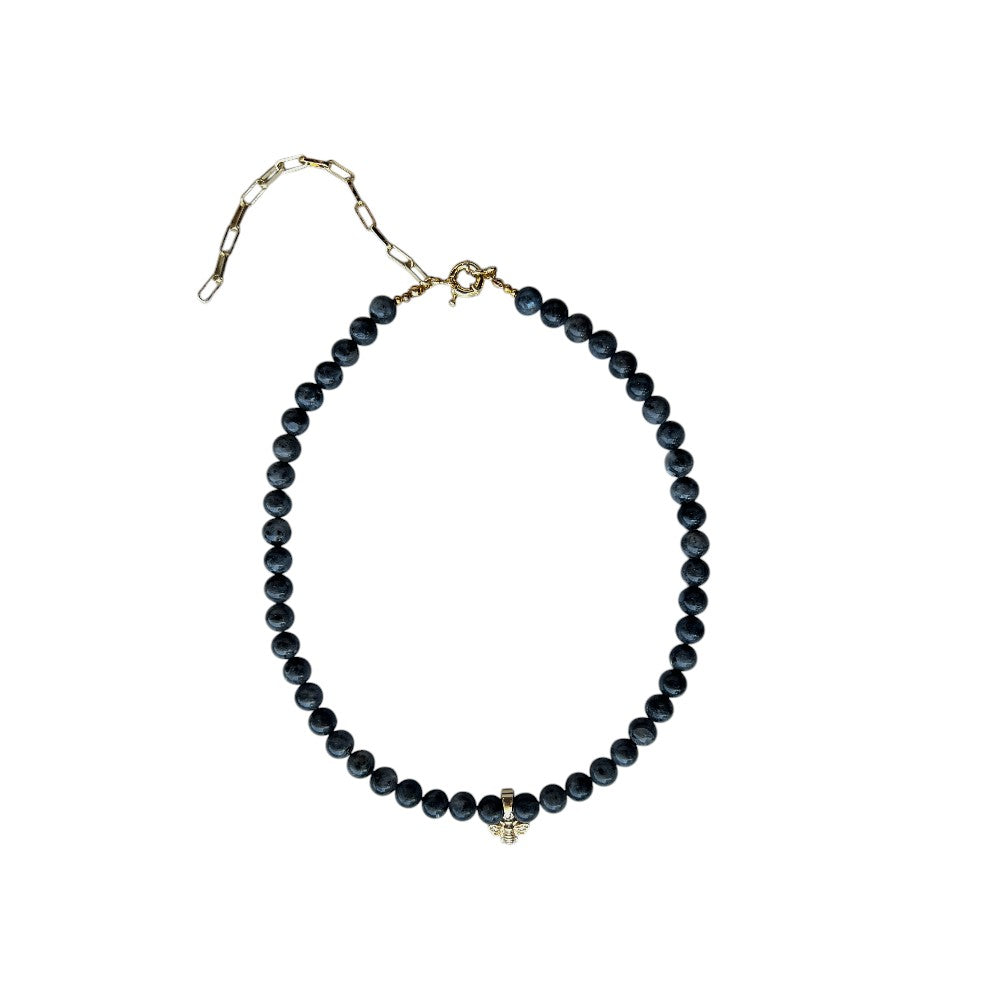 COLLAR CALA CORTO NEGRO