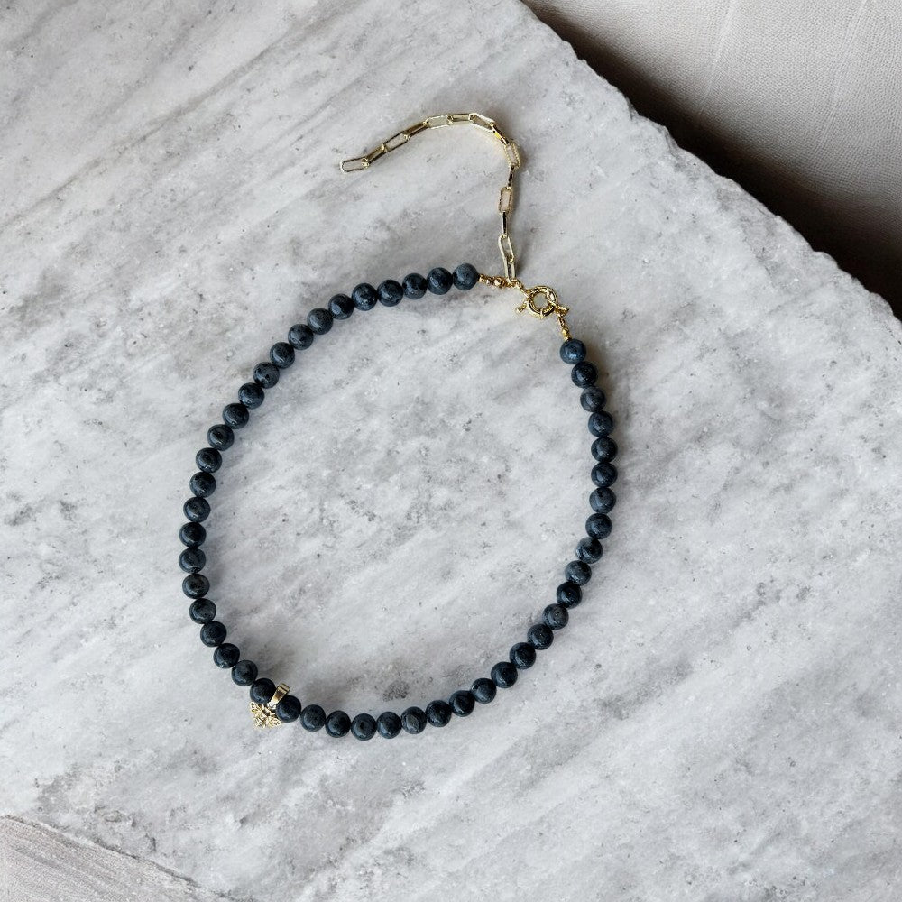 COLLAR CALA CORTO NEGRO