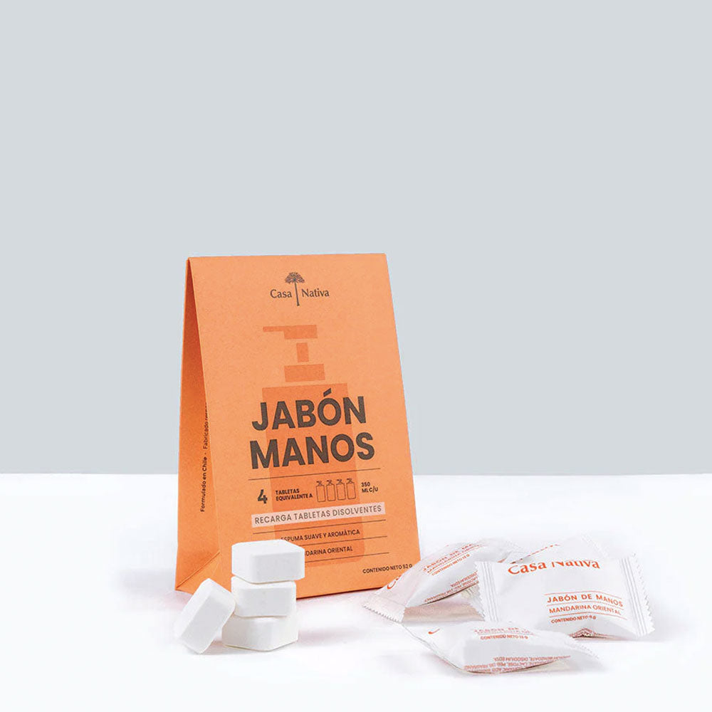 RECARGAS JABÓN ESPUMA MANDARINA ORIENTAL