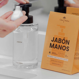 RECARGAS JABÓN ESPUMA MANDARINA ORIENTAL