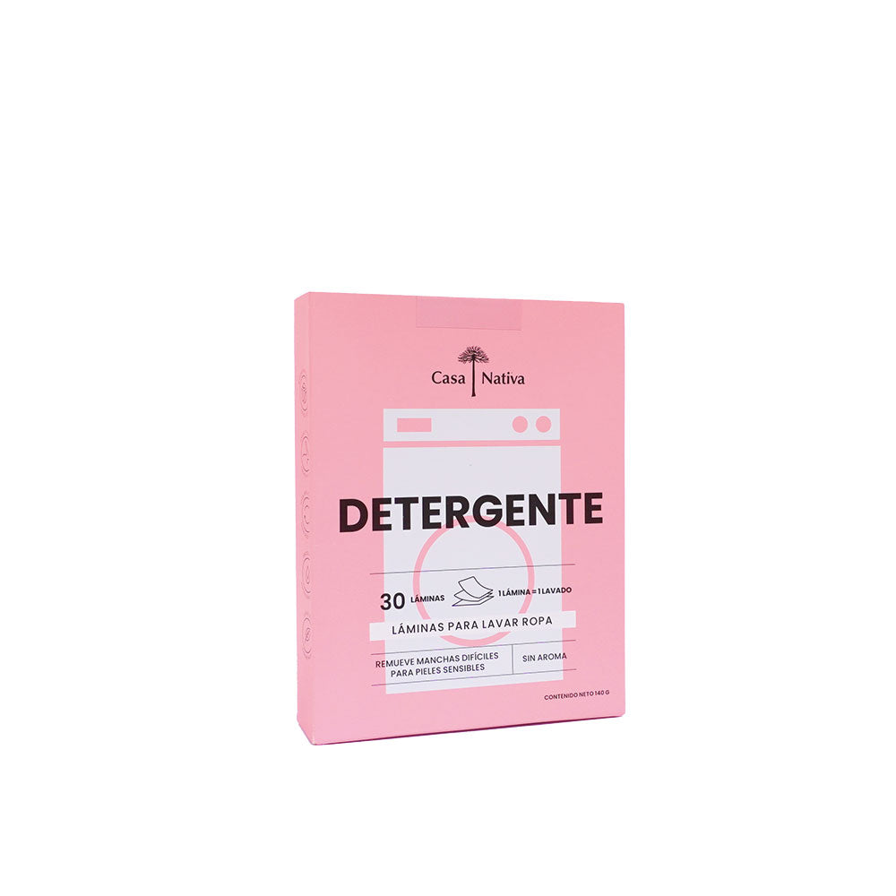 DETERGENTE EN LÁMINAS PIEL SENSIBLE