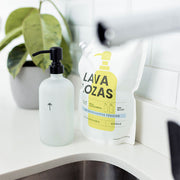 DISPENSADOR LAVALOZA VIDRIO OPACO