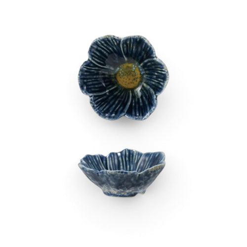 CUENCO DE FLOR ESMALTADA