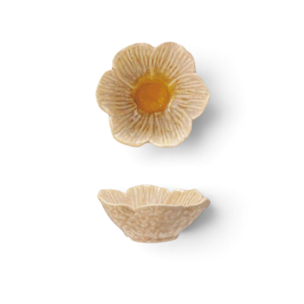 CUENCO DE FLOR ESMALTADA