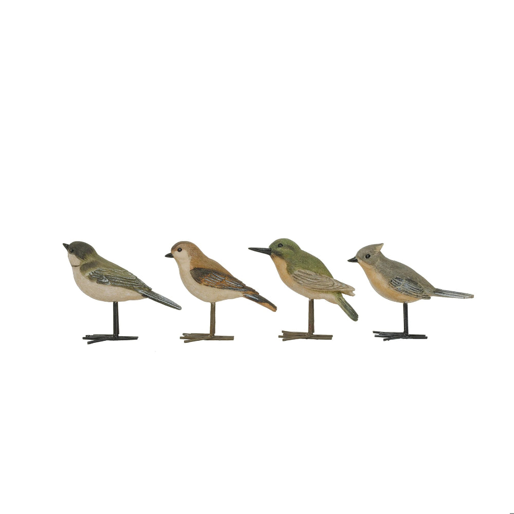 PAJARO CON PATAS DE METAL
