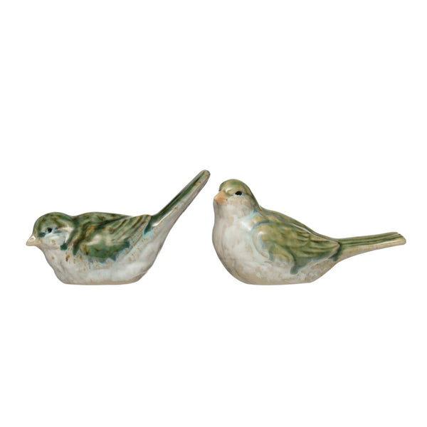 PÁJARO DE GRES VERDE