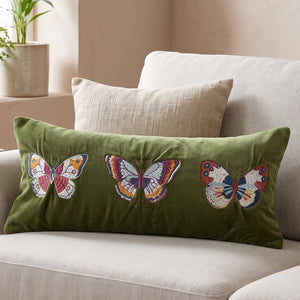 COJÍN DE MARIPOSAS