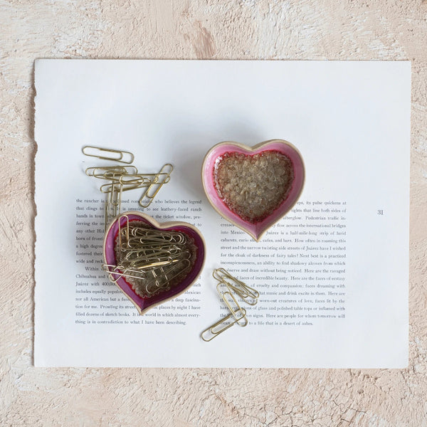 PLATITO CORAZON DE GRES