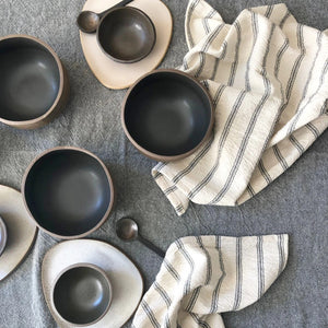 MANTEL SALVAJE NEGRO 160CM X 240CM