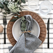 MANTEL MARTIN NEGRO 180CM X 300CM