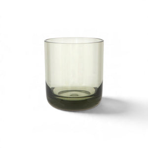 VASO BAJO DE ACRILICO VERDE