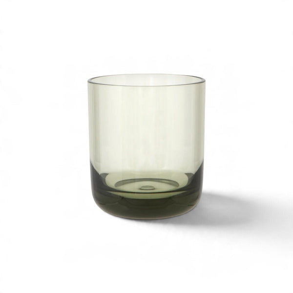 VASO BAJO DE ACRILICO VERDE