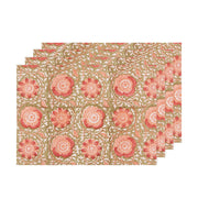 SET 4 INDIVIDUALES ZINNIA