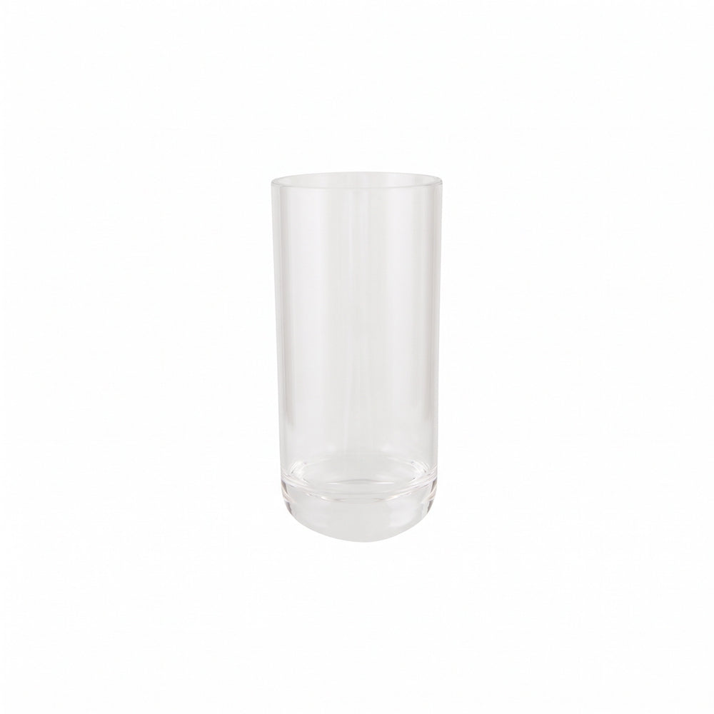 VASO ALTO DE ACRÍLICO TRANSPARENTE
