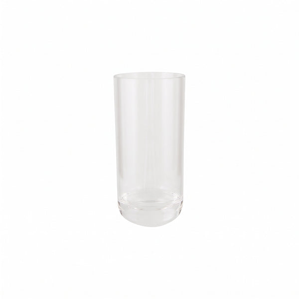 VASO ALTO DE ACRÍLICO TRANSPARENTE