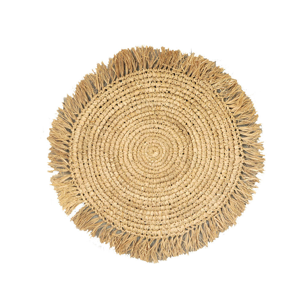 INDIVIDUAL REDONDO RAFIA