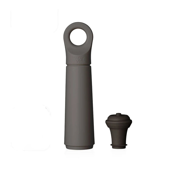 BOMBA Y TAPÓN DE VACIO LOOP PARA VINO GRAFITO