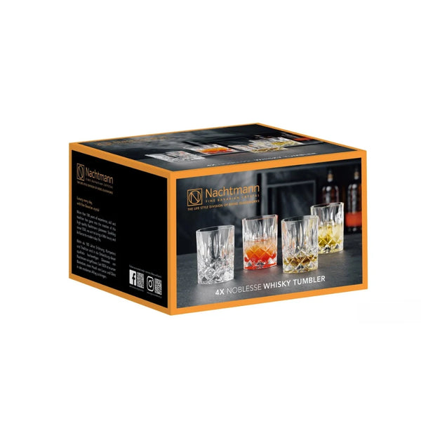 SET VASOS NOBLESSE WHISKY S/4