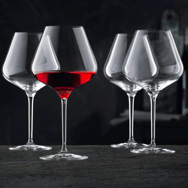 SET COPAS VINOVA BURGUNDY BALLON S/4