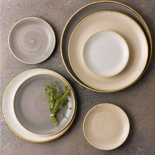 PLATO ENSALADA CHURCHILL EVOLVE GREY 21.7 CM