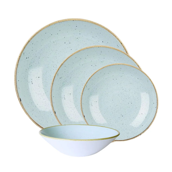 PLATO COMIDA CHURCHILL DUCK EGG 26 CM