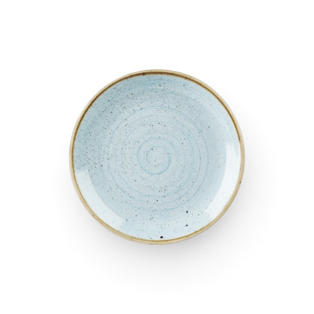 PLATO PAN STONECAST DUCK EGG 16.5 CM