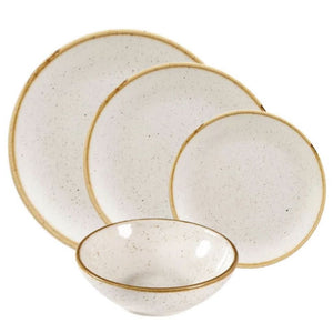 PLATO COMIDA CHURCHILL BARLEY WHITE 26 cm